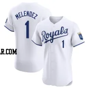 MJ Melendez Men's Kansas City Royals White Elite Home Jersey
