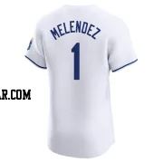 MJ Melendez Men's Kansas City Royals White Elite Home Jersey
