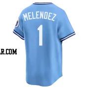 MJ Melendez Youth Kansas City Royals Light Blue Limited Throwback Cooperstown Collection Jersey