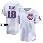 Moises Alou Men's Chicago Cubs White Limited Home Jersey