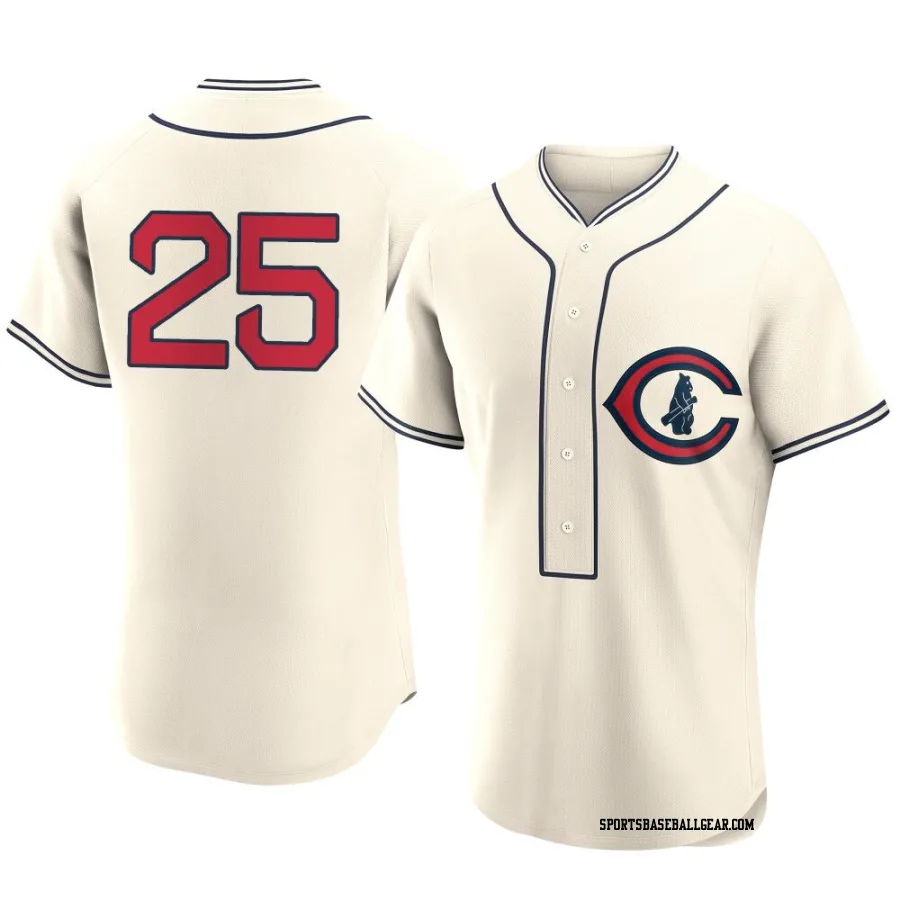 Moises Ballesteros Men's Chicago Cubs Cream Authentic 2022 Field Of Dreams Jersey
