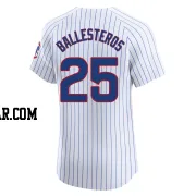 Moises Ballesteros Men's Chicago Cubs White Elite Home Jersey