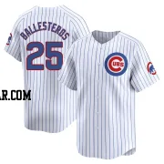 Moises Ballesteros Men's Chicago Cubs White Limited Home Jersey