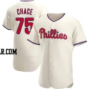 Moises Chace Men's Philadelphia Phillies Cream Authentic Alternate Jersey