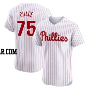 Moises Chace Men's Philadelphia Phillies White Elite Home Jersey