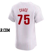 Moises Chace Men's Philadelphia Phillies White Elite Home Jersey