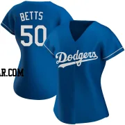 Mookie Betts Women's Los Angeles Dodgers Royal Replica Alternate Jersey