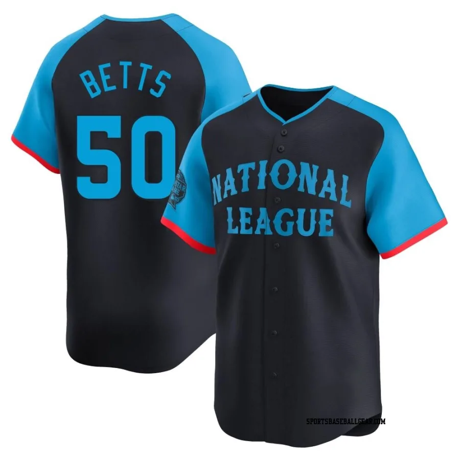 Mookie Betts Youth Los Angeles Dodgers Navy Limited National League 2024 All-Star Game Jersey