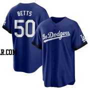 Mookie Betts Youth Los Angeles Dodgers Royal Replica 2021 City Connect Jersey