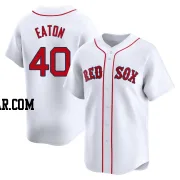 Nate Eaton Men's Boston Red Sox White Limited Home Jersey