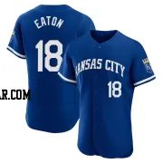 Nate Eaton Men's Kansas City Royals Royal Authentic 2022 Alternate Jersey