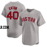 Nate Eaton Youth Boston Red Sox Gray Limited Away Jersey