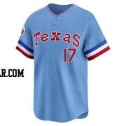 Nathan Eovaldi Youth Texas Rangers Light Blue Limited Cooperstown Collection Jersey