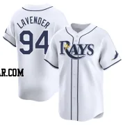 Nathan Lavender Youth Tampa Bay Rays White Limited Home Jersey