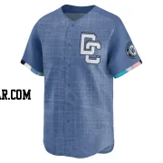 Nathaniel Lowe Men's Washington Nationals Blue Limited 2025 City Connect Jersey