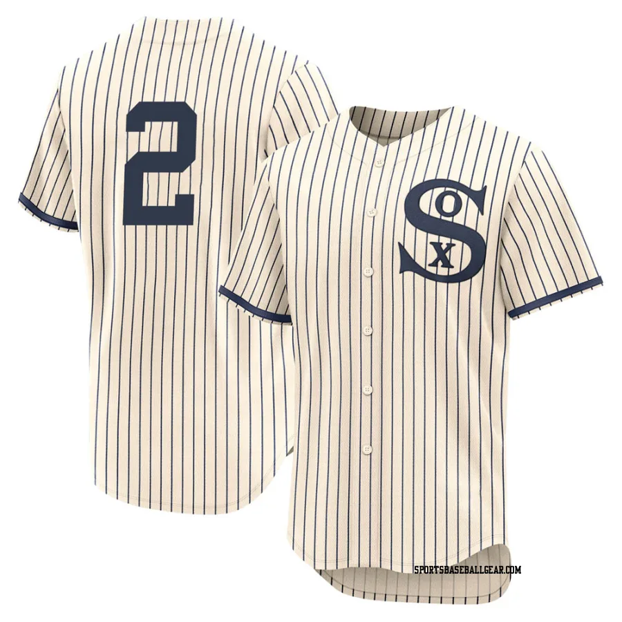 Nellie Fox Men's Chicago White Sox Cream Authentic 2021 Field of Dreams Jersey