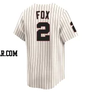 Nellie Fox Men's Chicago White Sox Cream Limited Throwback Cooperstown Jersey
