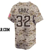 Nelson Cruz Men's San Diego Padres Camo Limited 2nd Alternate Jersey