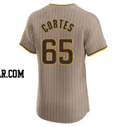Nestor Cortes Men's San Diego Padres Brown Elite Alternate Jersey