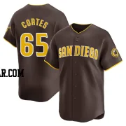 Nestor Cortes Men's San Diego Padres Brown Limited Away Jersey