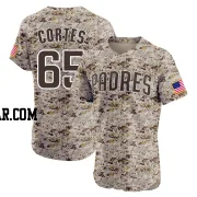 Nestor Cortes Men's San Diego Padres Camo Elite Alternate Vapor Premier Jersey