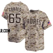 Nestor Cortes Men's San Diego Padres Camo Limited 2nd Alternate Jersey