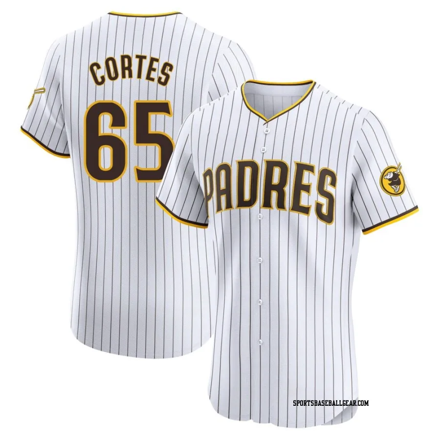 Nestor Cortes Men's San Diego Padres White Elite Home Jersey