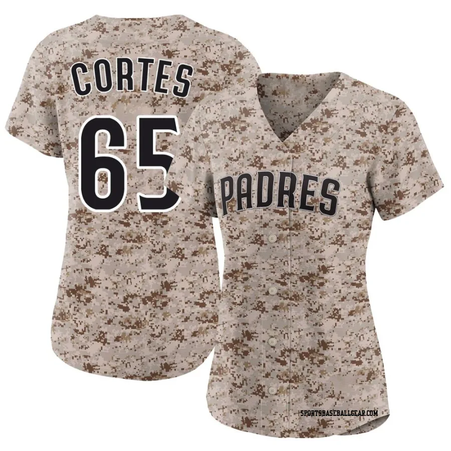 Nestor Cortes Women's San Diego Padres Camo Limited 2nd Alternate Jersey