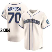 Nicholas Raposo Youth Seattle Mariners Cream Limited Alternate Jersey