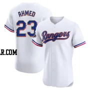 Nick Ahmed Men's Texas Rangers Gold Elite White 2024 Collection Jersey