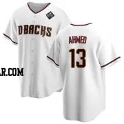 Nick Ahmed Youth Arizona Diamondbacks White Replica Home 2023 World Series Jersey