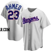 Nick Ahmed Youth Texas Rangers White Replica Home Cooperstown Collection Jersey