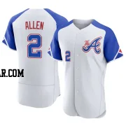 Nick Allen Men's Atlanta Braves White Authentic 2023 City Connect Jersey