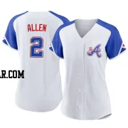 Nick Allen Women's Atlanta Braves White Authentic 2023 City Connect Jersey