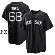 Nick Burdi Men's Boston Red Sox Black/White Replica Jersey