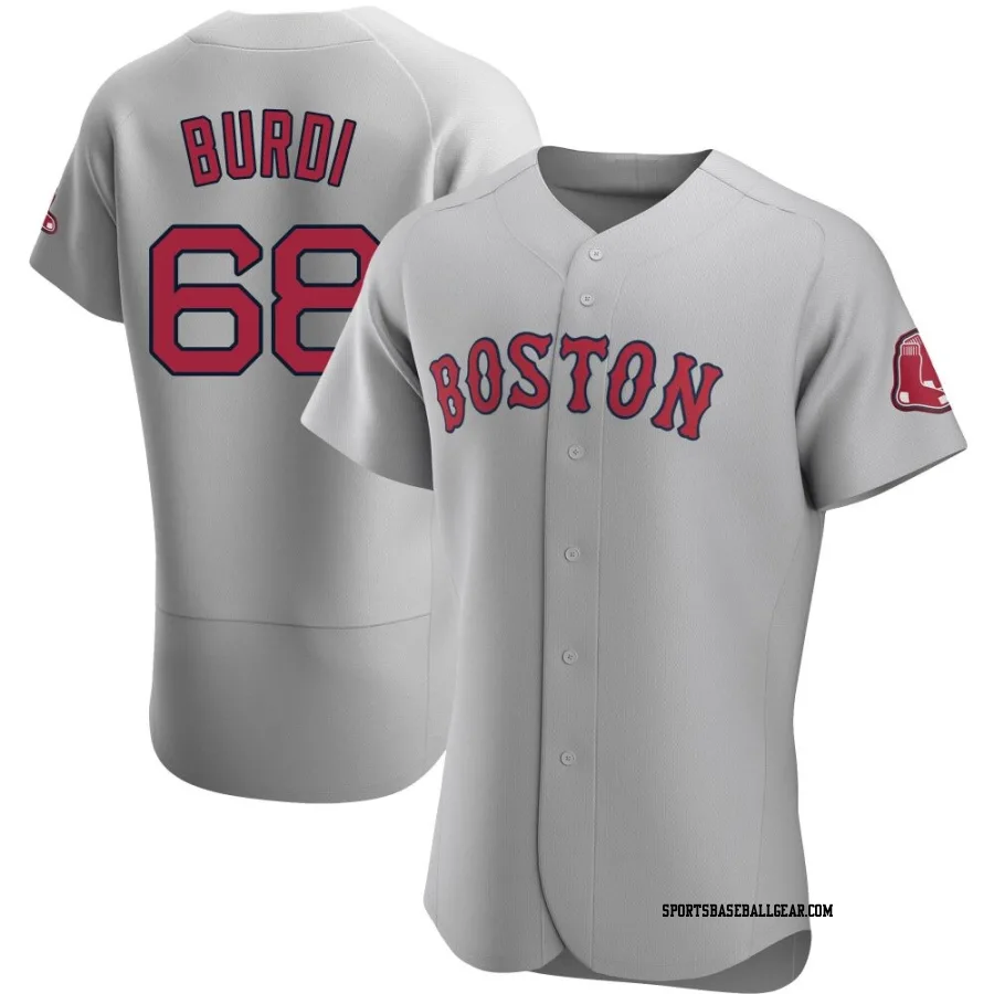 Nick Burdi Men's Boston Red Sox Gray Authentic Road Jersey