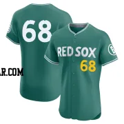 Nick Burdi Men's Boston Red Sox Green Elite 2025 City Connect Jersey