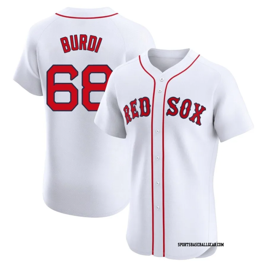 Nick Burdi Men's Boston Red Sox White Elite Home Jersey