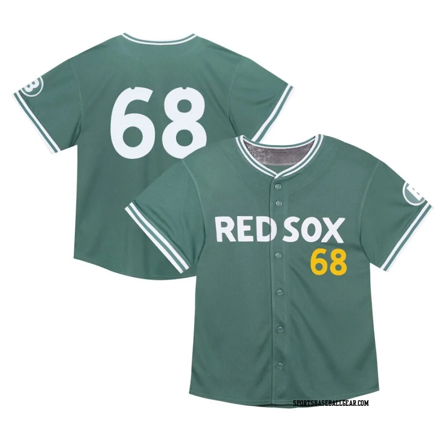 Nick Burdi Toddler Boston Red Sox Green Limited 2025 City Connect Jersey