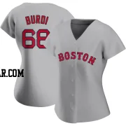 Nick Burdi Women's Boston Red Sox Gray Replica Road Jersey
