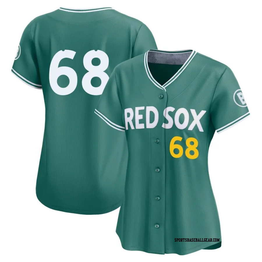 Nick Burdi Women's Boston Red Sox Green Limited 2025 City Connect Jersey