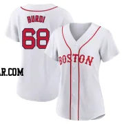 Nick Burdi Women's Boston Red Sox White Authentic 2021 Patriots' Day Jersey