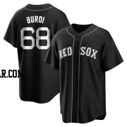 Nick Burdi Youth Boston Red Sox Black/White Replica Jersey