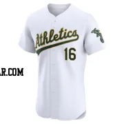 Nick Kurtz Men's Oakland Athletics White Elite Home Jersey