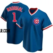 Nick Madrigal Men's Chicago Cubs Royal Replica Road Cooperstown Collection Jersey