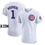 Nick Madrigal Men's Chicago Cubs White Elite Home Jersey
