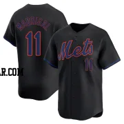 Nick Madrigal Men's New York Mets Black Limited Alternate Jersey