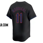 Nick Madrigal Men's New York Mets Black Limited Alternate Jersey
