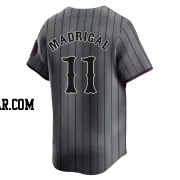 Nick Madrigal Men's New York Mets Limited Graphite 2024 City Connect Jersey