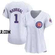 Nick Madrigal Women's Chicago Cubs White Limited Home Jersey